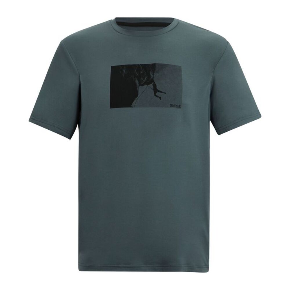 Regatta Mens Fingal Mountain Climbing T-Shirt / Dark Storm
